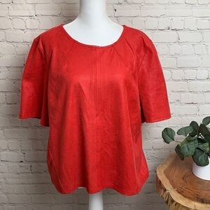 Robert Rodriguez Farrah Snake Skin Textured Blouse